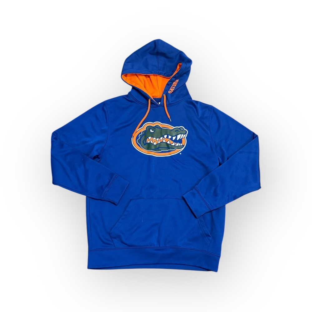 Colosseum Men’s Florida Gators Hoodie Blue/Orange Sweatshirt NCAA Football Sz M - Picture 2 of 7